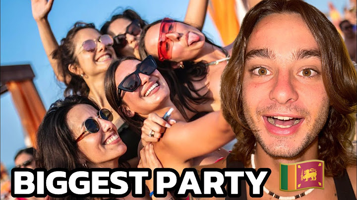 BIGGEST Beach Party in Sri Lanka 🇱🇰 (Arugam Bay)
