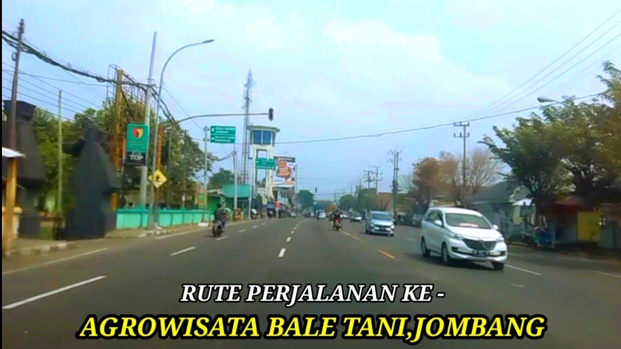 RUTE PERJALANAN MENUJU AGROWISATA BALE TANI,JOMBANG 