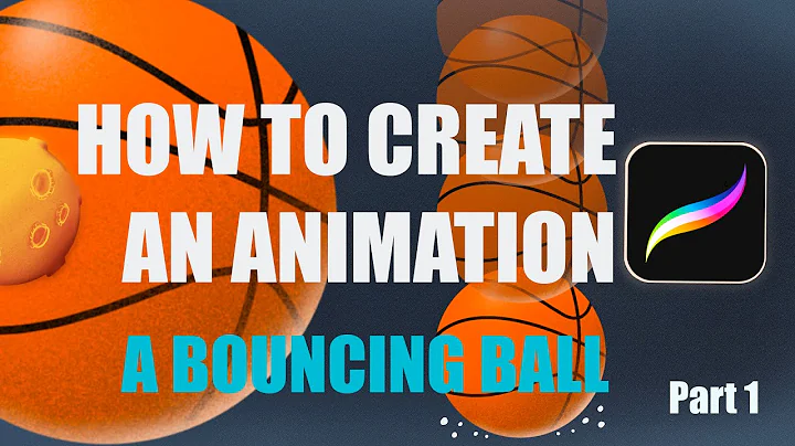 Bouncing ball part 1 | Animation tutorial for beginners in Procreate 5x