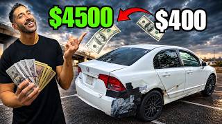 I Flipped A $400 Grimy Civic Nobody Wanted On Facebook Marketplace