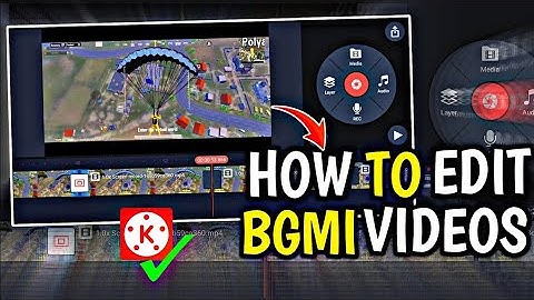How To Edit Bgmi Videos In Kinemaster🔥 / How To Edit Pubg Gameplay / Kinemaster Bgmi Video Editing