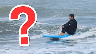 【驚愕】プロサーファーがスポンジボードに乗った結果！ｗｗｗ