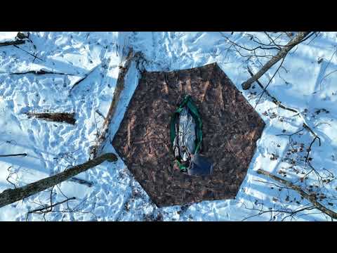 Surviving the Freeze: Winter Camping in the RBM Hexagon Tent