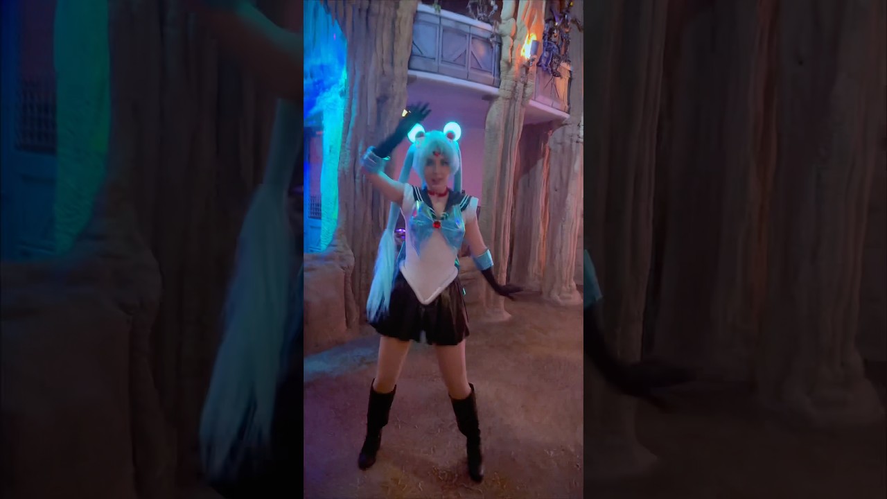 Sailor Miku 🌙🎵 This is one of my favorite vocaloid dances! 🩵