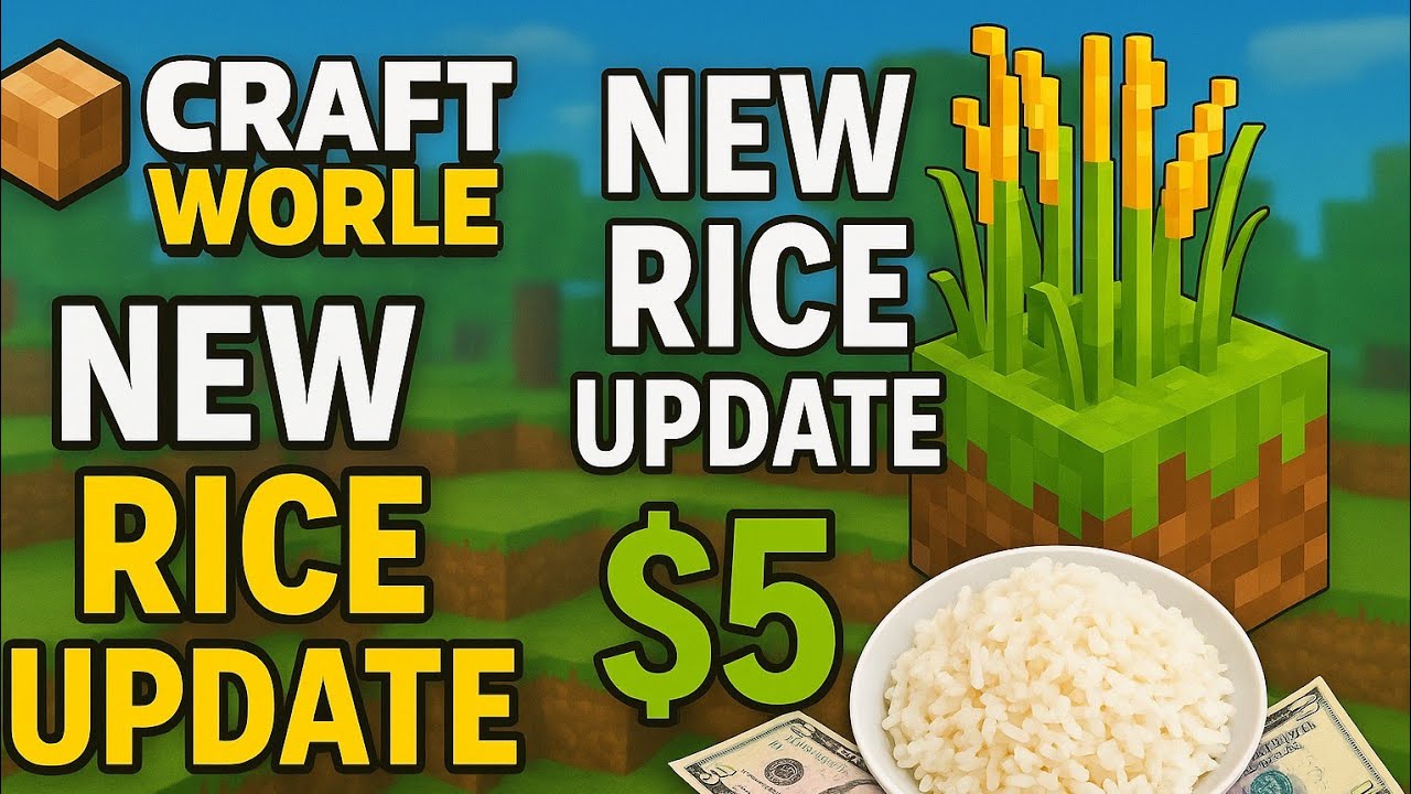 Craft world new rice update 2025#craftworld#earningapp - YouTube