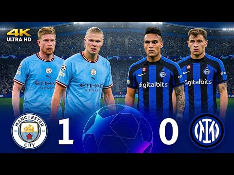 The English went crazy 🤯🔥-Manchester City (1-0) Inter Milan 🔥 ❯ UCL Final [2023]-Treble Winners💥🏆|4K