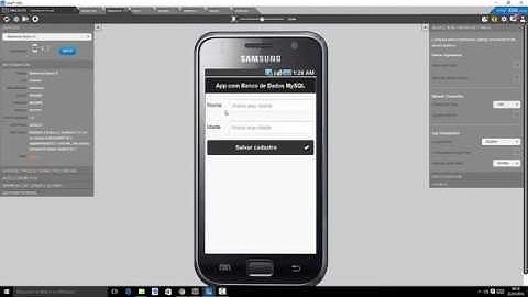 Intel XDK Cadastro com MySQL   10Youtube com