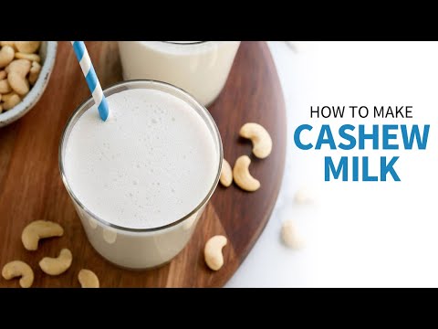 How to Make Cashew Milk (No Straining!)