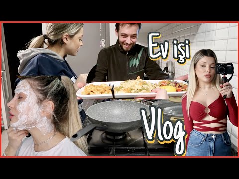 EV İŞİ AKTİF ✅ VLOG I Market, Yemek, Temizlik, Denemeli Alışveriş Büşra Pektaş