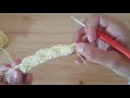 Tuto crochet facile  le point coquille ou coquillage shell stitch en anglais