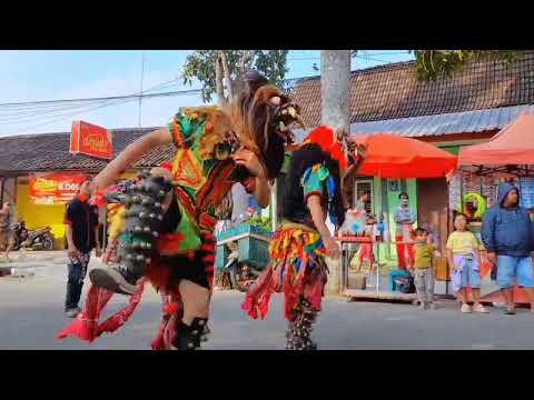 Ndelok arak-arakan buto gedruk paling seram sedunia | Karnaval Kabupaten Magelang