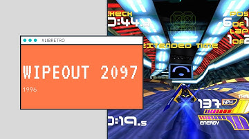 Wipeout 2097 (1996) [PS1] - RetroArch with Beetle PSX HW - Preview custom texture replacement pack