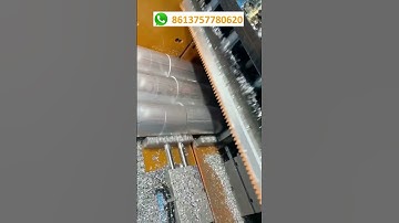 Aluminum round pipe multi tube automatic cutting machine