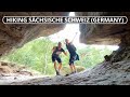 Hiking schsische schweiz is relaxing and amazing  vanlife europe vlog 17 germany