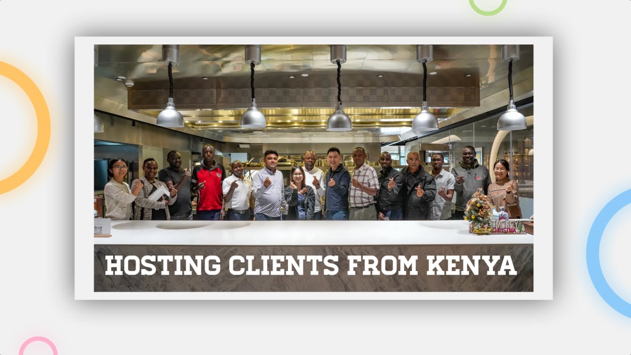 How Does Shinelong Wow Kenyan Clients with a One-Stop Kitchen Solution? | Customer Reception