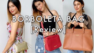 Borboleta bag กระเป๋า 3 สไตล์ทรงสวย ฟังก์ชั่นครบ [รีวิว]