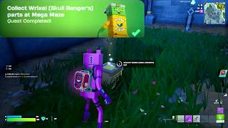 Collect Wrixel (Skull Ranger's) parts at Mega Maze Fortnite
