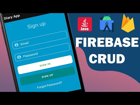 Build Diary App using Java and Firebase   Android Tutorial part 1