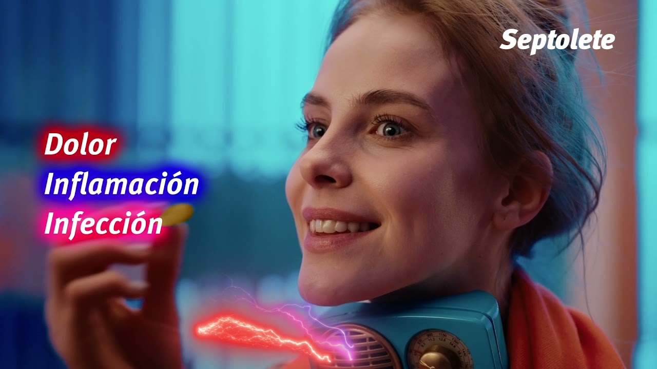Septolete. Con triple eficacia que pone a tono rápidamente tu dolor de garganta.