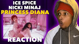 LAWD HAVE MERCY! 😩😍| Ice Spice & Nicki Minaj - Princess Diana (Official Music Video)(Reaction)