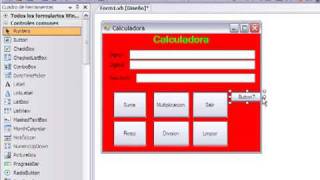 Crear Calculadora en Visual Basic 2008 ESPAÑOL