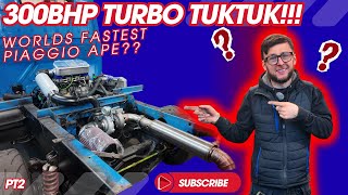 This Turbo Tuktuk Build Just Got Serious Boost Pipes & Charge Cooler Fitted Ep2