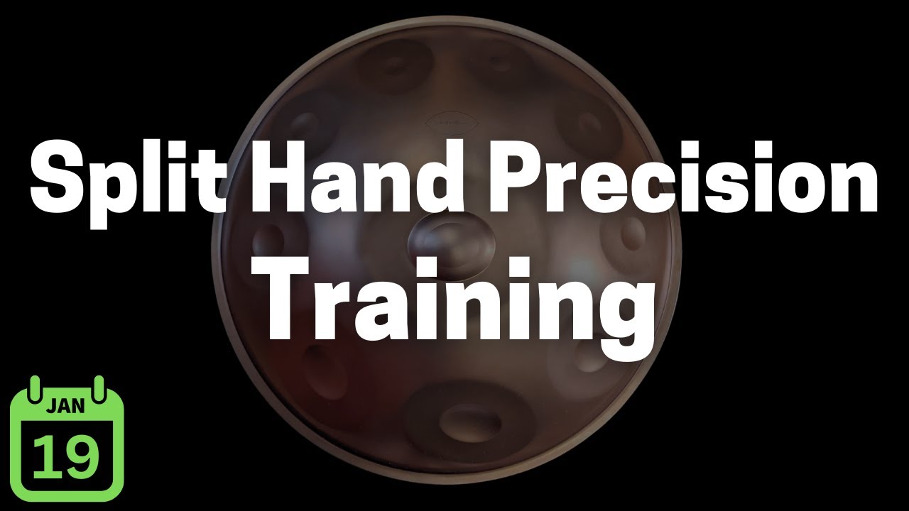 Muted Accents - Split Hand Precision Training | #HANDPANUARY 19 - YouTube