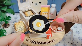 소꿉놀이 리멘트 식완 리락쿠마 미니어처 요리 rilakkuma rement miniature food full video