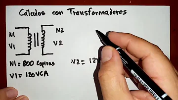 ¿Cómo se calcula el número de espiras en un transformador?