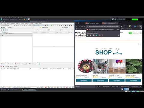 Résolution de Lab: Source code disclosure via backup files avec Owasp Zap.