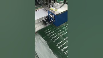 high speed silk screen logo printing machine with long table for shoes