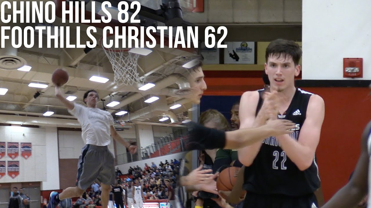 Lonzo Ball VS TJ Leaf! | Chino Hills VS Foothills Christian Playoffs Full Highlights