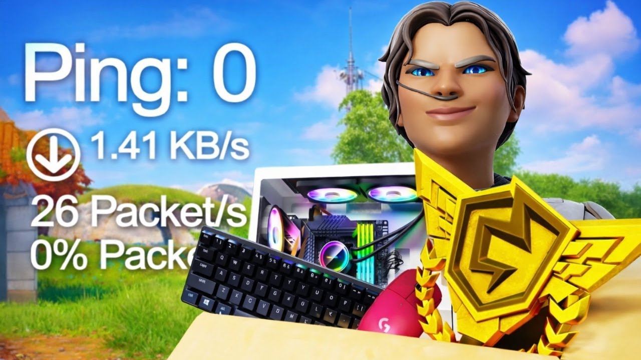 I Moved to 0 Ping to WIN a Tournament..