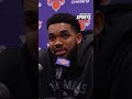 KAT went to the coaches after falling behind 2-1 vs. Hawks with an "idea" of a role change 👀 #shorts