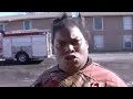 Fire victim&#39;s interview goes viral