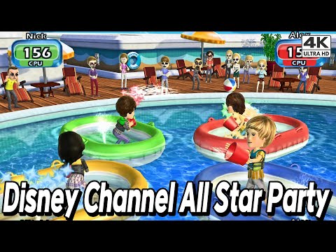 Disney Channel All Star Party ⁴ᴷ Minigames Gameplay Part 04  | AlexGamingTV