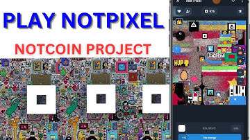 How to mine Notpixel Airdrop and withdraw || A Notcoin Project