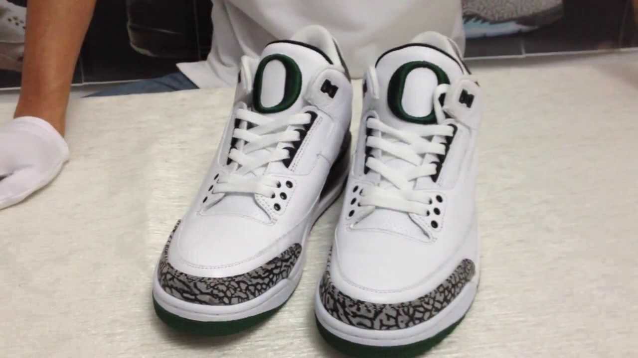 authentic jordan 3 "Oregon Duck"---rephotsell.com & rephot.ru