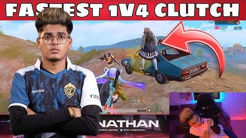 JONATHAN GAMING FASTEST 1V4 CLUTCH 😱! HACKER OR WOTT 😱!#jonathangaming #jonathanshorts #shorts