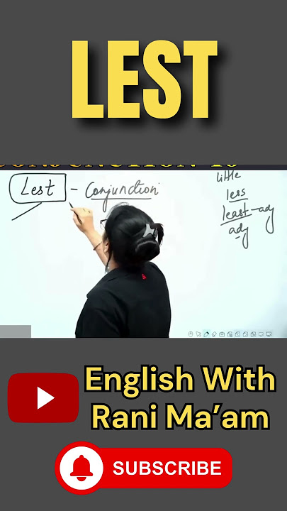 Lest || Basic English Grammar || UC LIVE