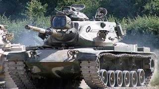 М60 - основной боевой танк армии США(105 mm Gun Full Tracked Combat Tank M60)