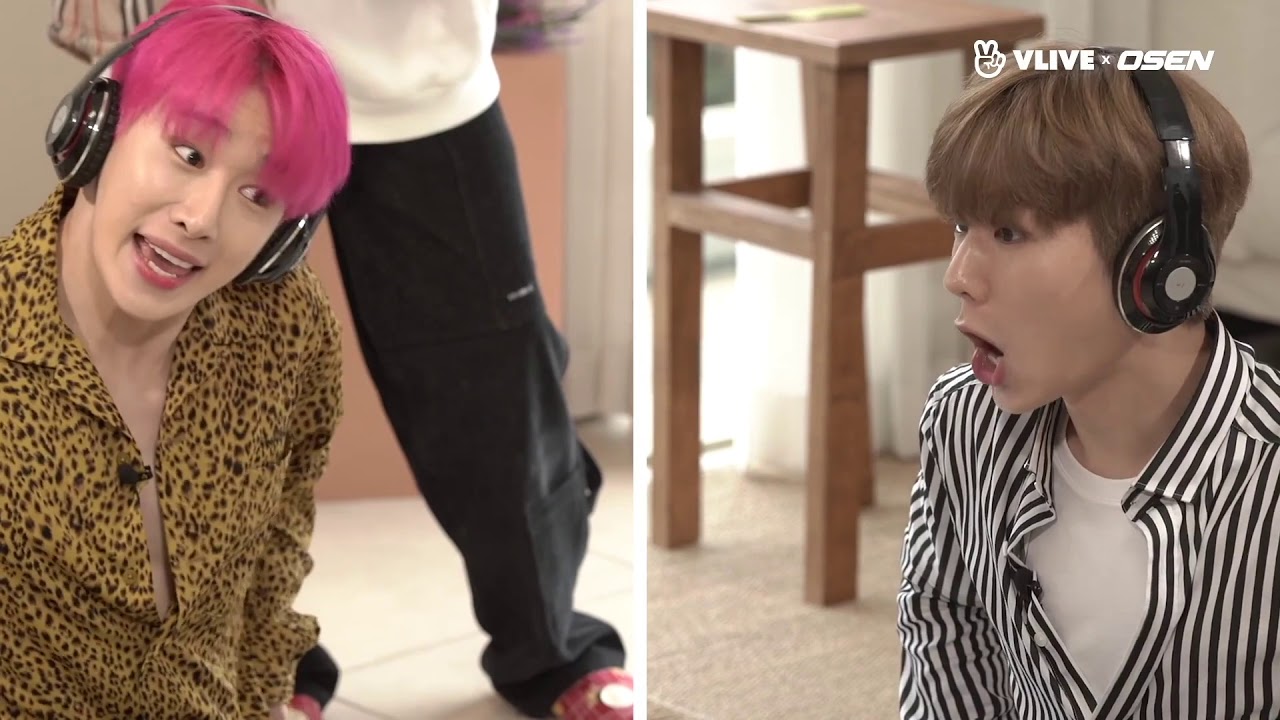 [몬스타엑스] 고요속의 외침 게임하는 원호 기현팀