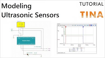Modeling Ultrasonic Sensors in TINA