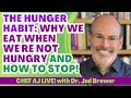 The hunger habit why we eat when were not hungry and how to stop with dr jud brewer