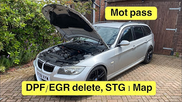 BMW 330d Full DPF downpipe delete , EGR delete, swirl flap delete,stage 1 map, can you pass an mot