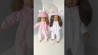 #kigurumi pajamas for dolls #diy #handmadedolls #dolls #etsyhandmademirina #etsy #sewing