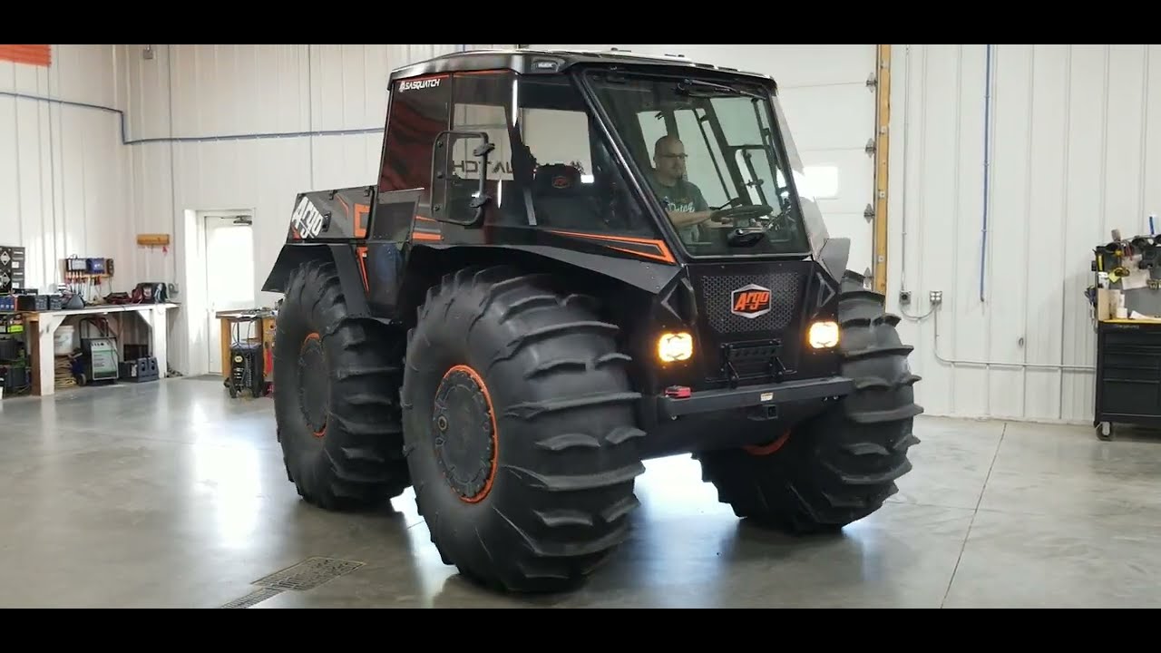 2025 Argo Sasquatch XTX 4x4 360Degree Zero Turn YouTube