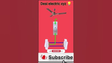 2two way switch1fan regulator connection #two #way #switch #fan #regulator #youtube #electric #desi