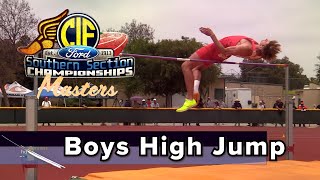 2023 TF - CIF-ss Masters - High Jump (Boys)