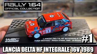 RALLY COLLECTION 1/64 #1 - LANCIA DELTA INTEGRALE 16V SANREMO 1989 🇮🇹 Centauria | Newsstand